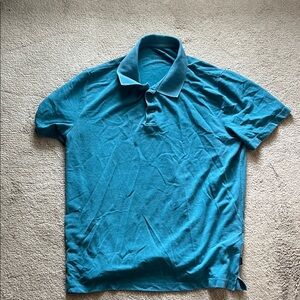 Lucky Brand Teal Polo Shirt for Men